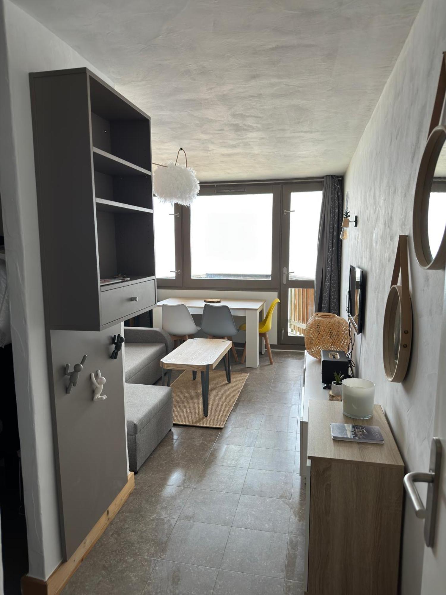 Paquebot Des Neiges - Appartement 4 Personnes - Vue Mont Blanc La Plagne Exterior photo