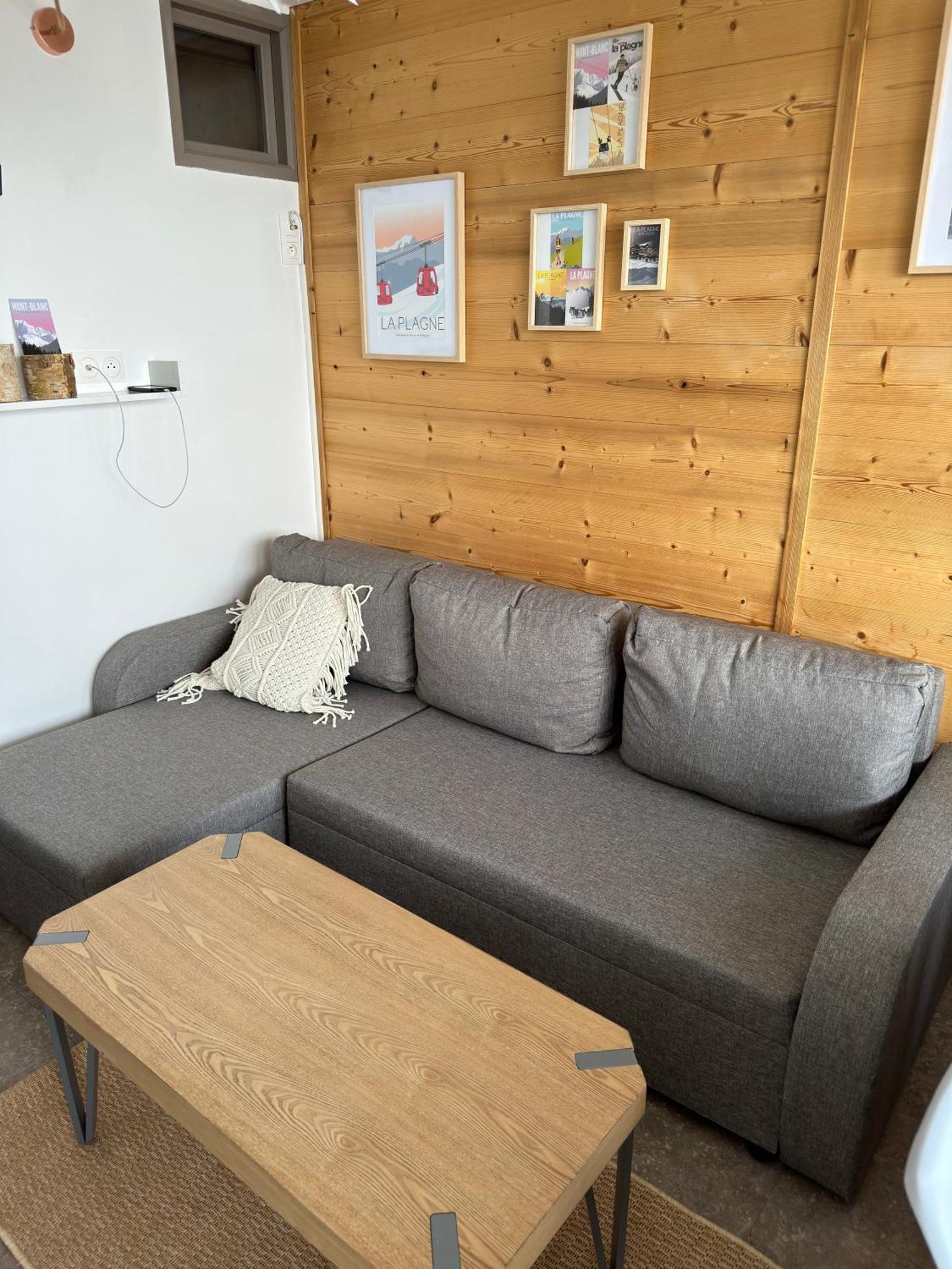 Paquebot Des Neiges - Appartement 4 Personnes - Vue Mont Blanc La Plagne Exterior photo