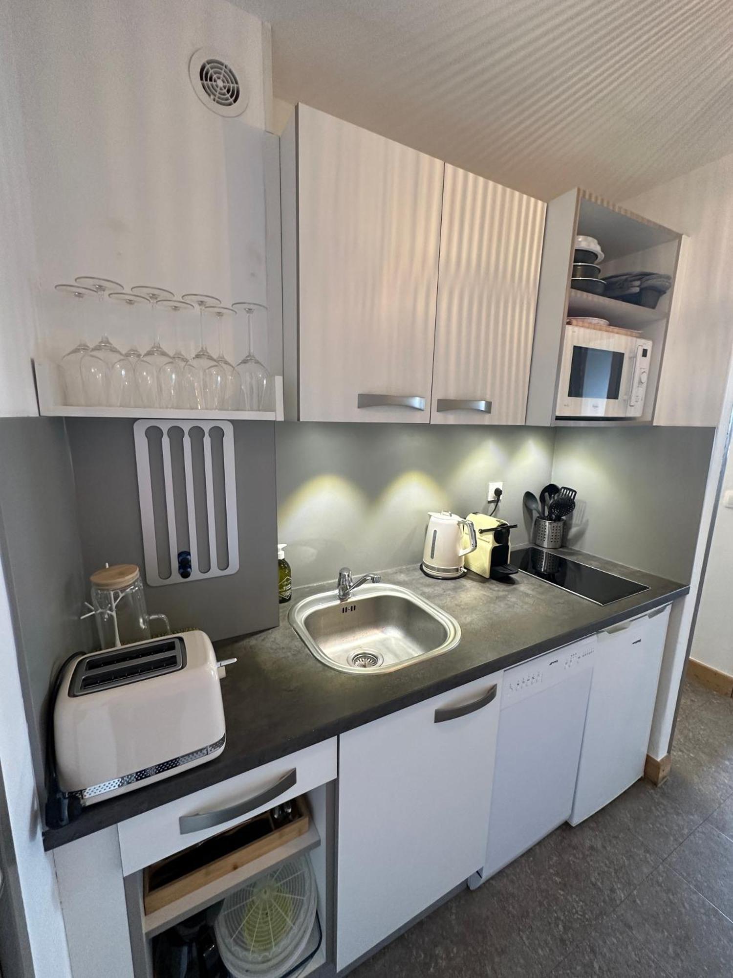 Paquebot Des Neiges - Appartement 4 Personnes - Vue Mont Blanc La Plagne Exterior photo